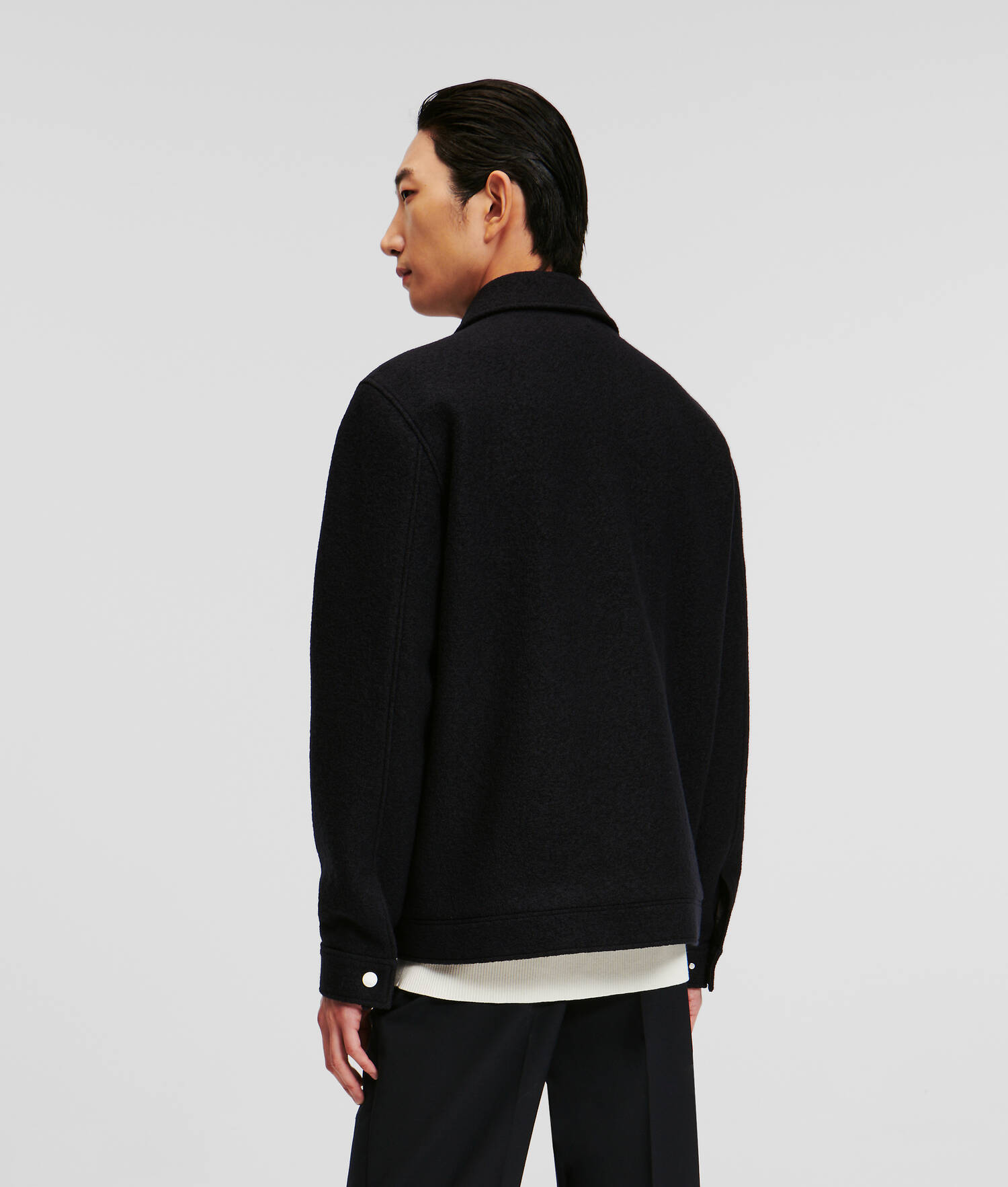 VESTE EN BOUCLÉ KARL ESSENTIAL