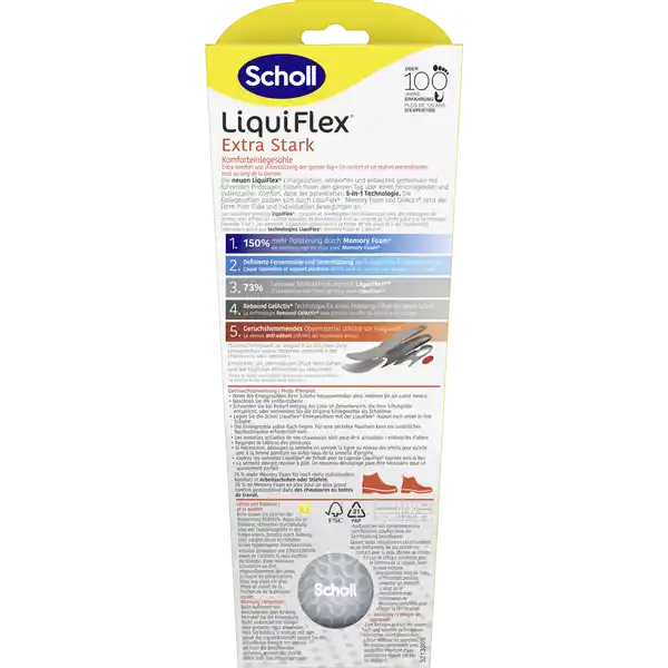 LiquiFlex Extra Stark Komforteinlegesohle Größe 41- 46,5