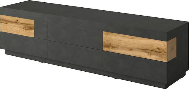 INOSIGN Lowboard »SILKE« Breite 206 cm, Hochglanzfronten