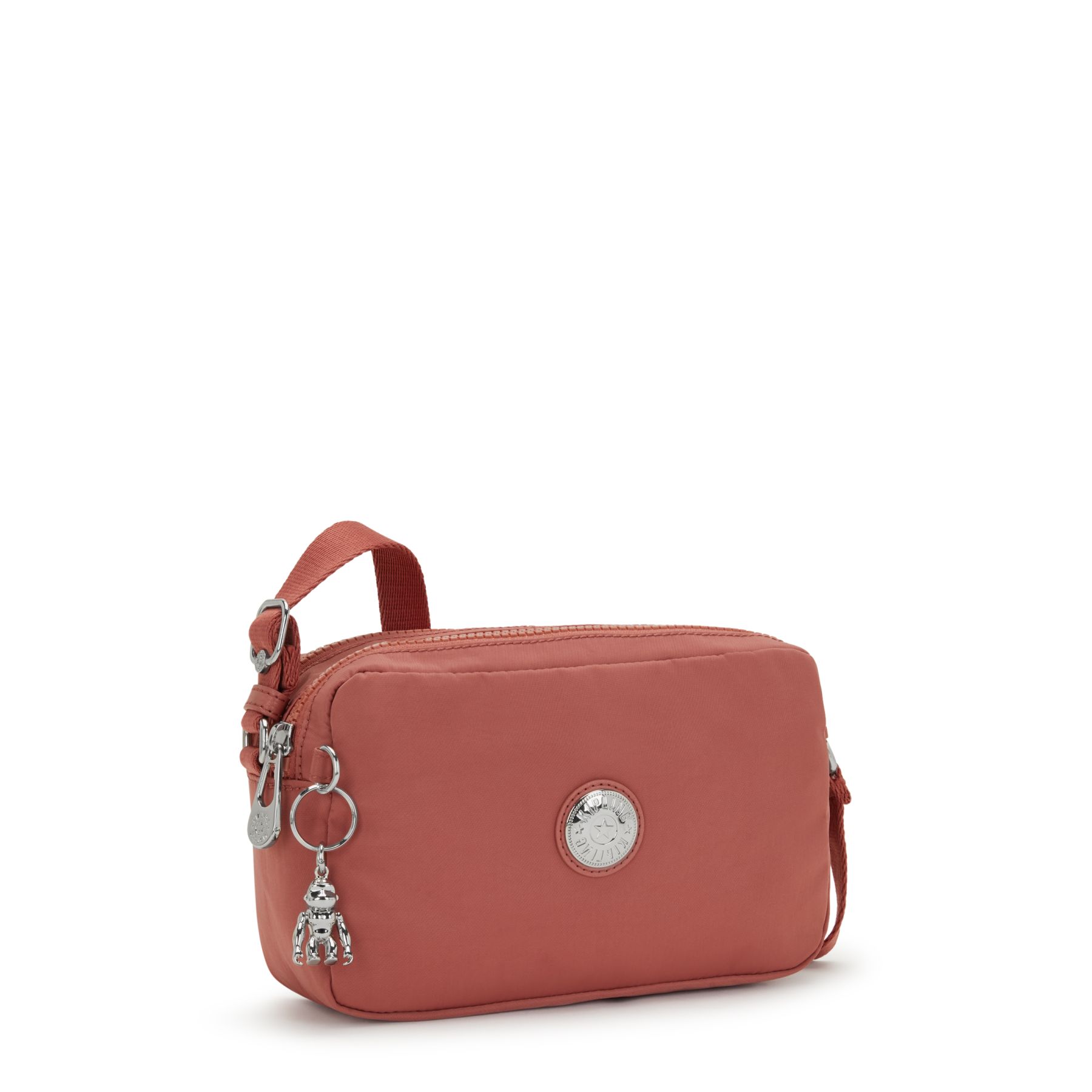 MILDA Petit Sac Bandoulière Style Caméra - Grand Rose