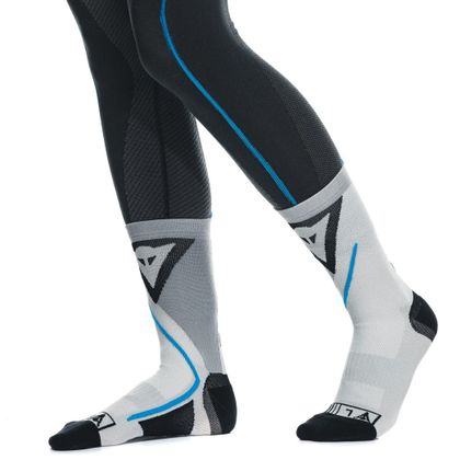 Chaussettes Dainese DRY MID - Noir / Bleu
