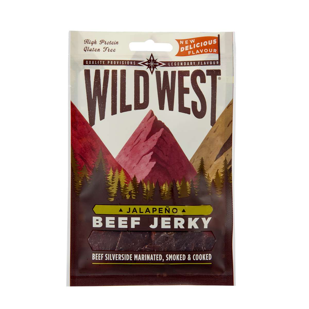 Wild West Beef Jerky Jalapeno 70g