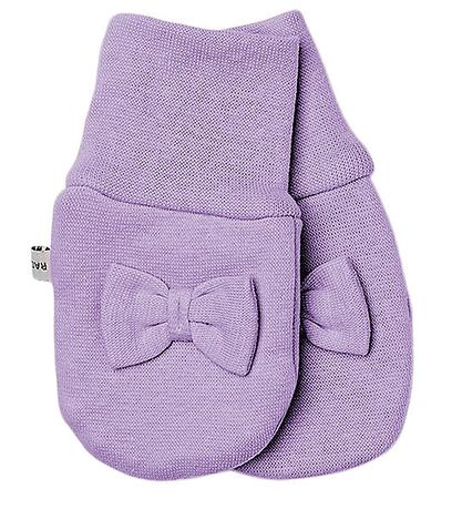 Racing Kids Fäustlinge - Hell Lavender m. Schleife