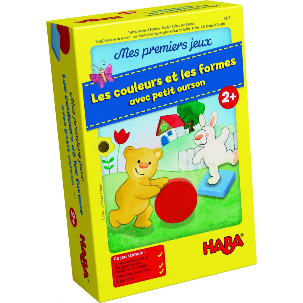 Mes premiers jeux - Les couleurs et les formes avec petit ourson