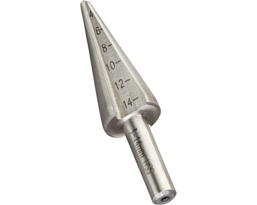 Gutta HSS-ruimer Alpen Ø 4 mm - 14 mm voor kunststofplaten