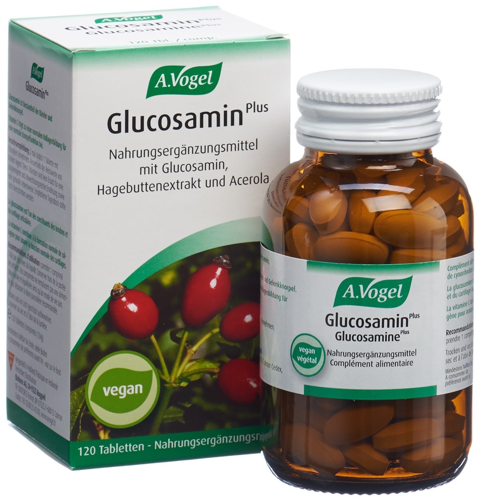 VOGEL Glucosamin Plus<br>120 Stück, Tablette, mit Hagebuttenextrakt