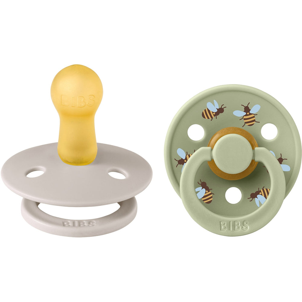 Køb Bibs Mushroom Mix Sut Studio Colour Bumblebee Latex 2-Pak