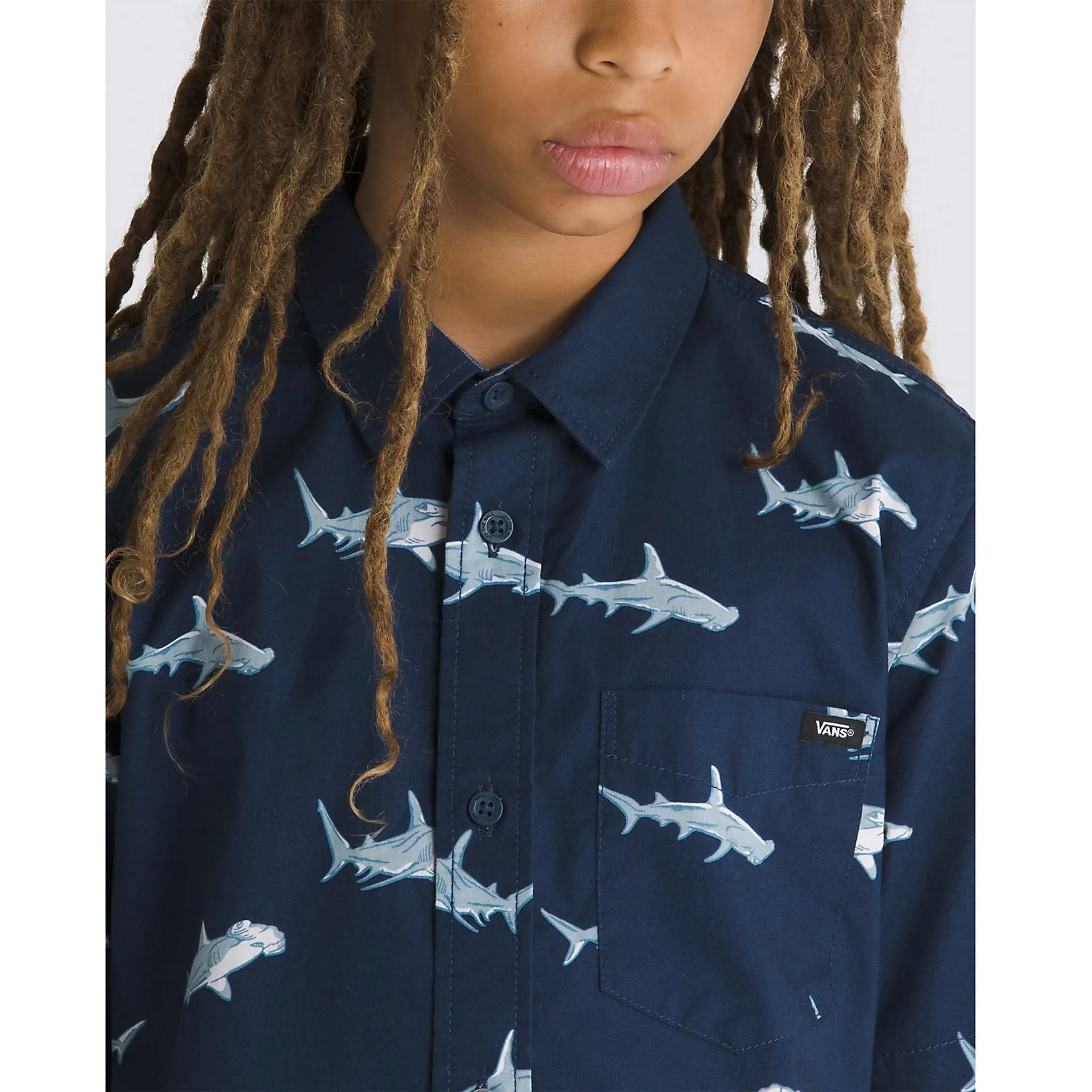Vans Chemise Requins 8-16ans