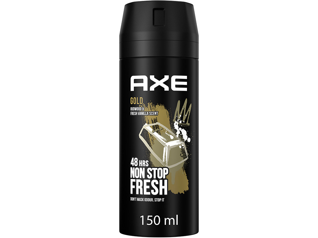 DEO AXE SPRAY GOLD 150ML