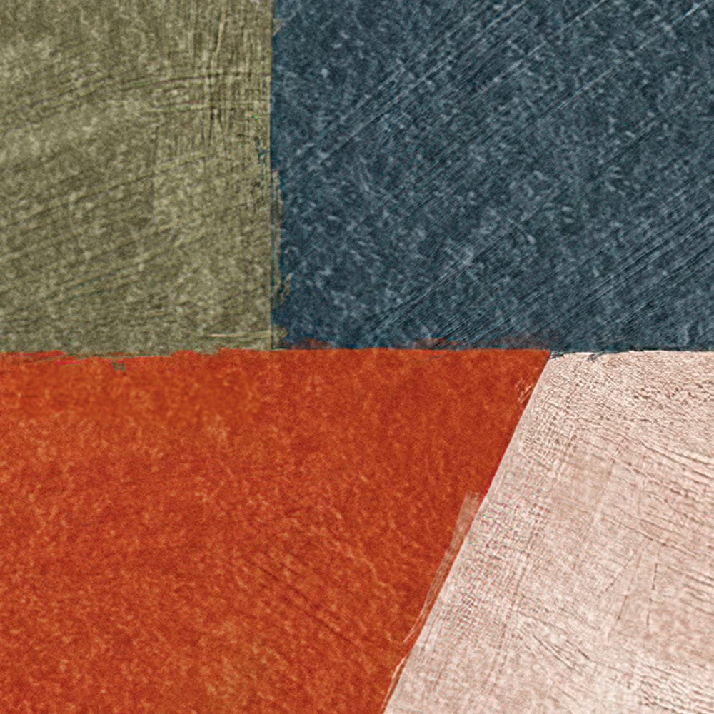 Komar Fototapete »Digitaldruck Vlies -  Tribal Tiles - Grösse 400 x 250 cm« bedruckt glatt Wohnzimmer, Schlafzimmer