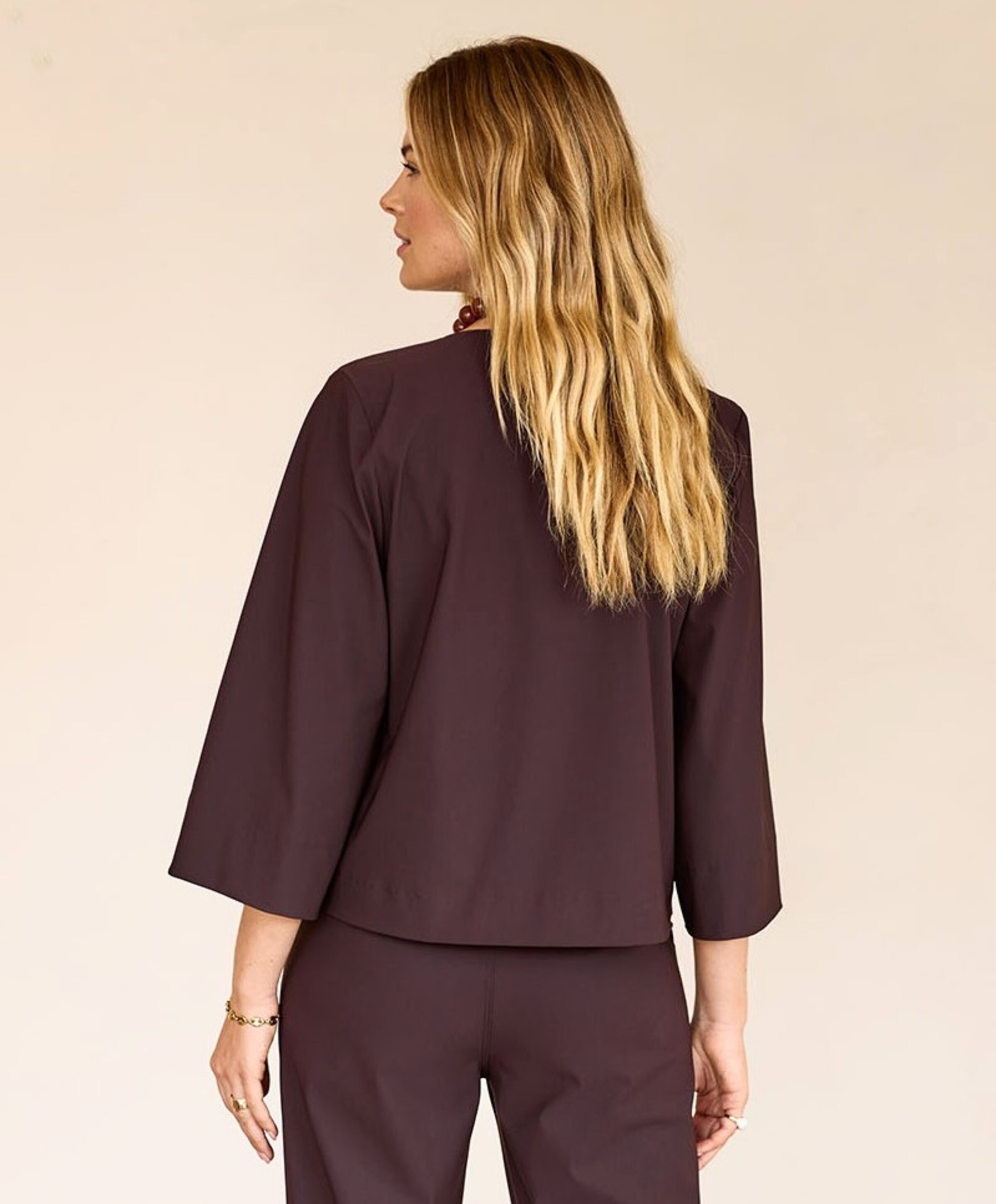 Studio Anneloes Dames longsleeve bruin
