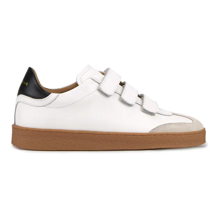Rivecour Baskets Bi-matière N°11 | Blanc