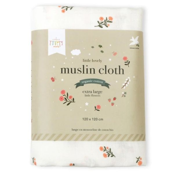 A Little Lovely Company Hydrofiele Doek XL – Little Flowers