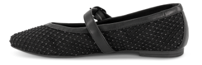Marco Tozzi Mary Jane Ballerina Sort 2-22120-46