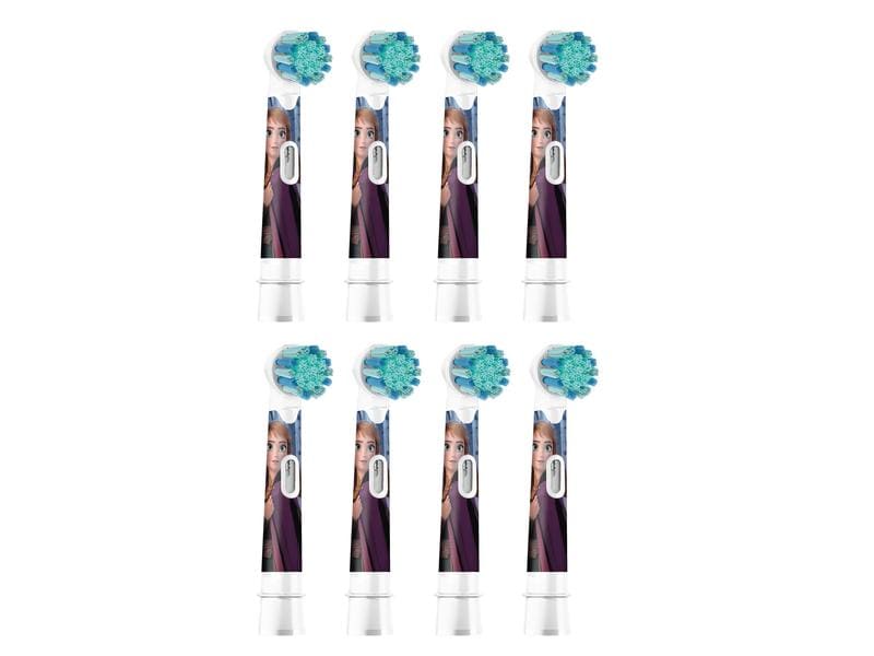 Oral-B Zahnbürstenkopf Kids Frozen, 8 Stück Aufsteckbürsten Disney