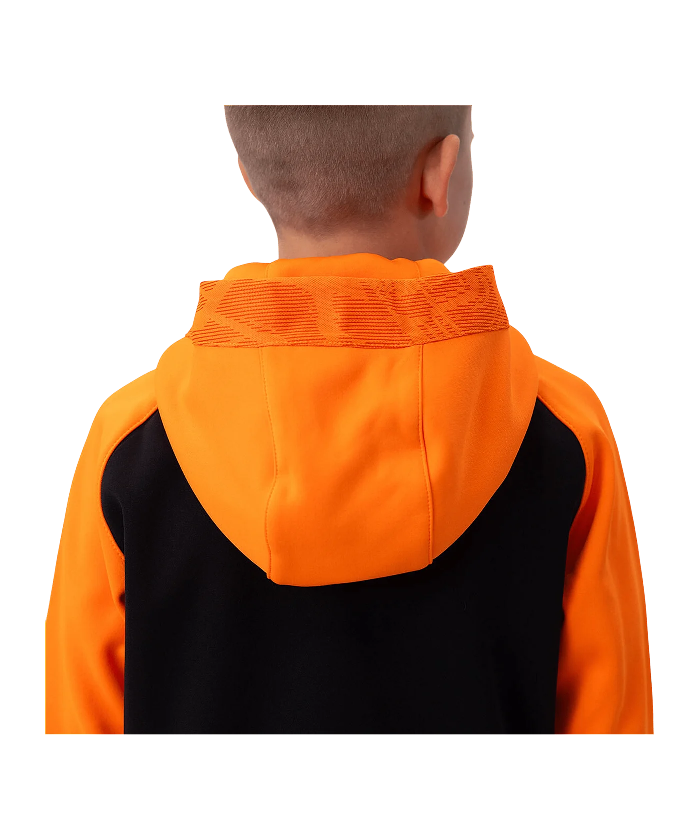 JAKO Icon Kapuzenjacke Kids Schwarz Orange F807