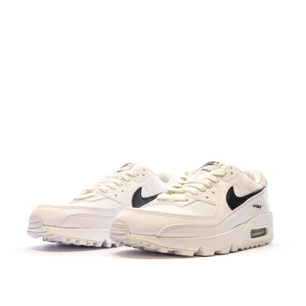 Nike Baskets Blanches/Noires Homme Nike Air Max 90
