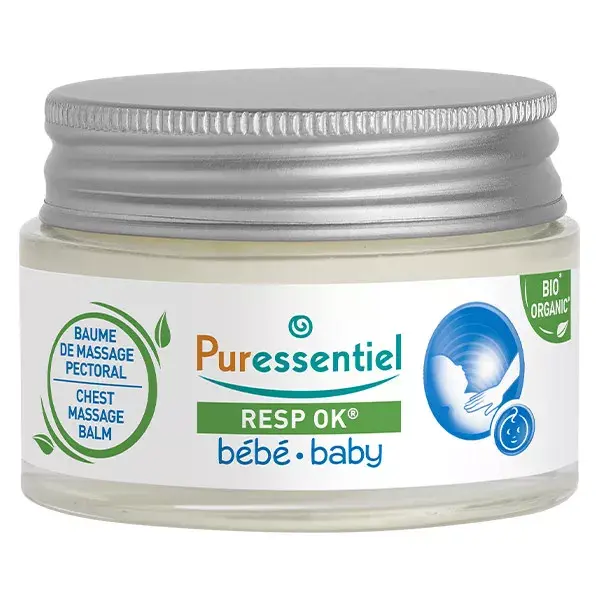 Bálsamo Respiratório para o Peito Puressentiel para Bebês 30ml