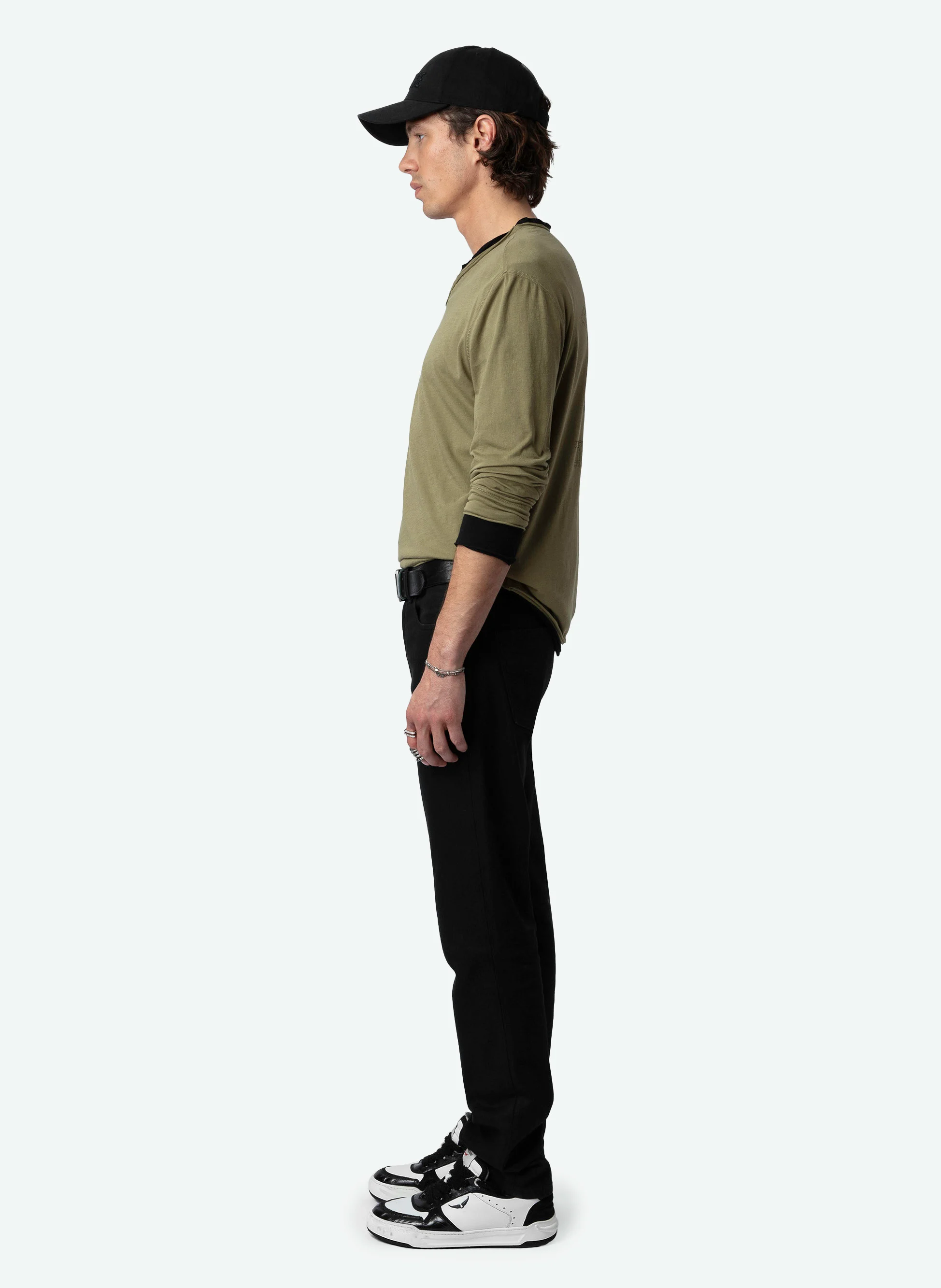 MONASTIR - Tee-shirt tunisien imprimé en coton bio | Vert