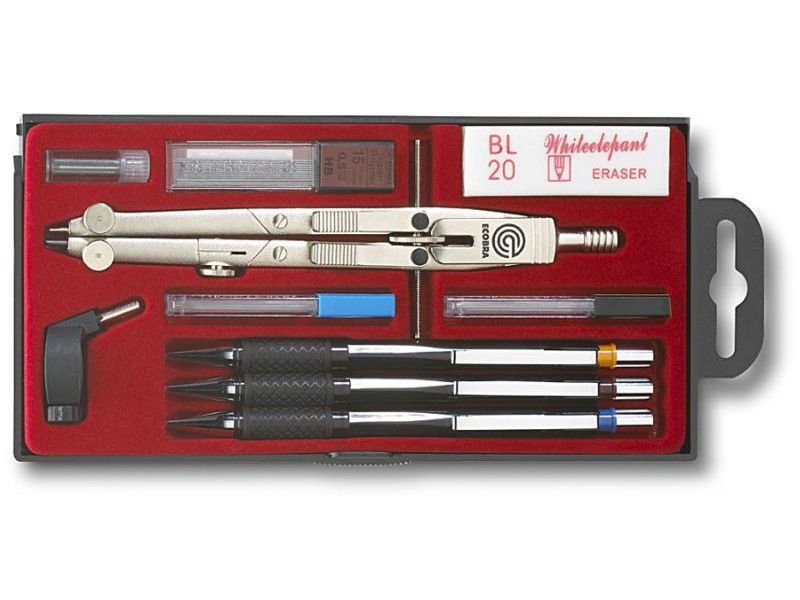 Ecobra Silver Master Schnellverstellzirkel-Set