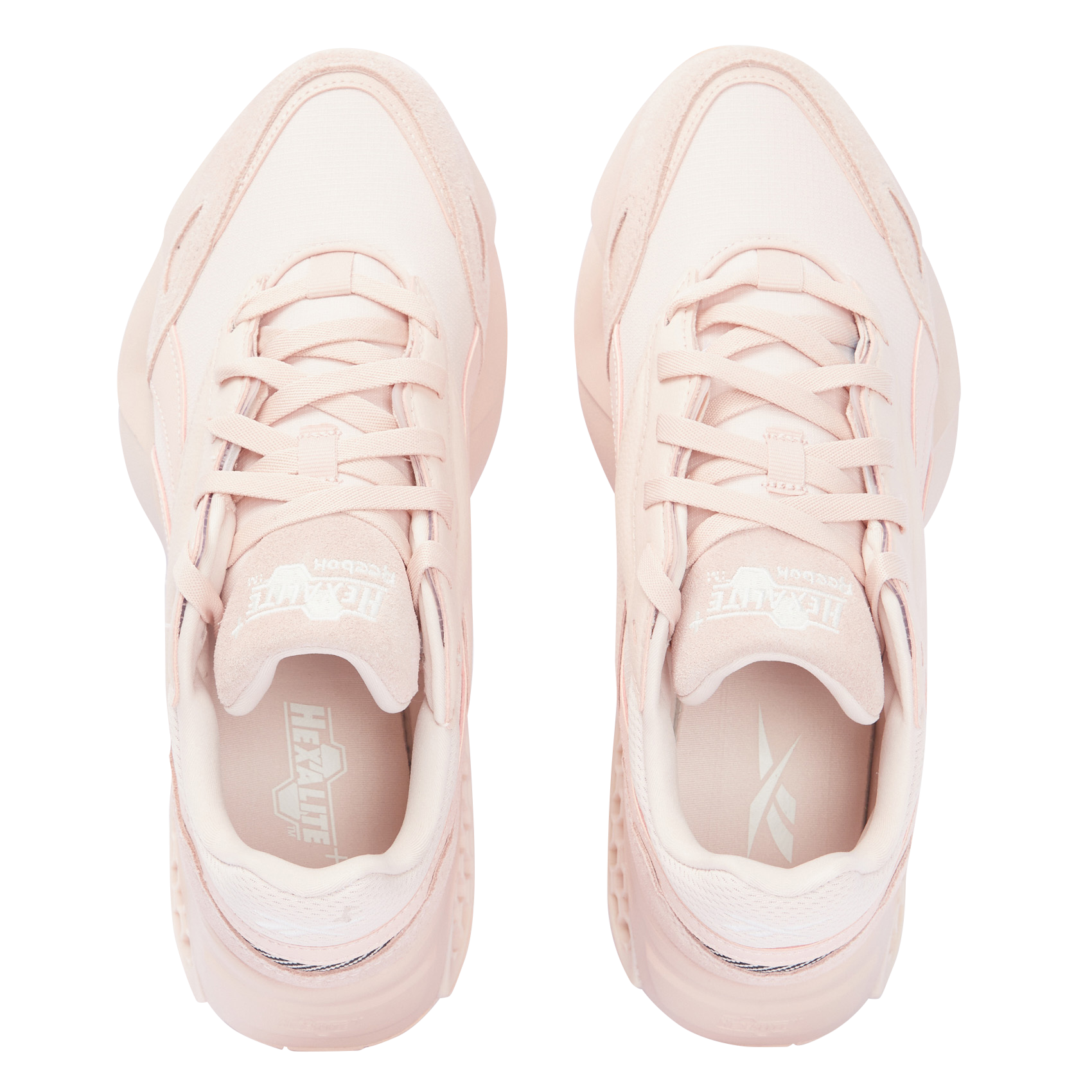 HEXALITE LEGACY 1.5 - Baskets basses en cuir velours | Rose