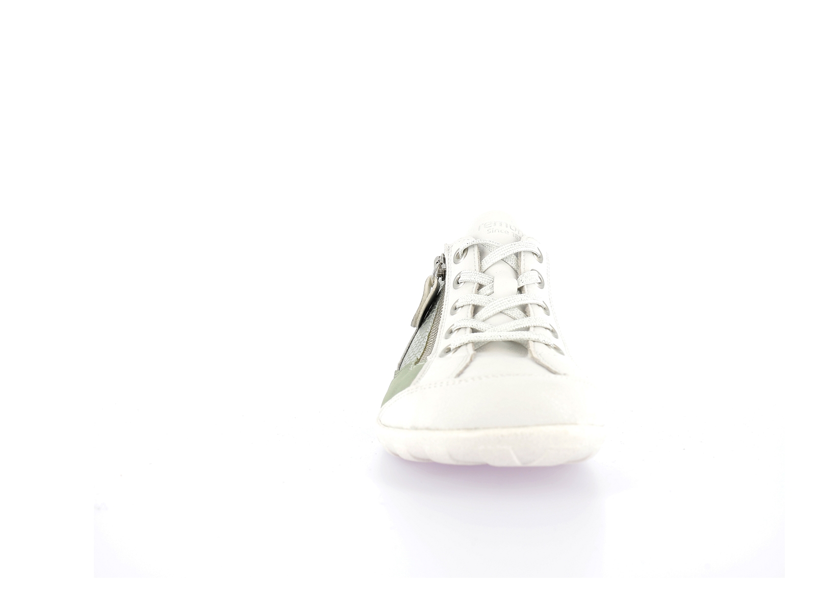 Remonte-R3410 Cuir Blanc Vert