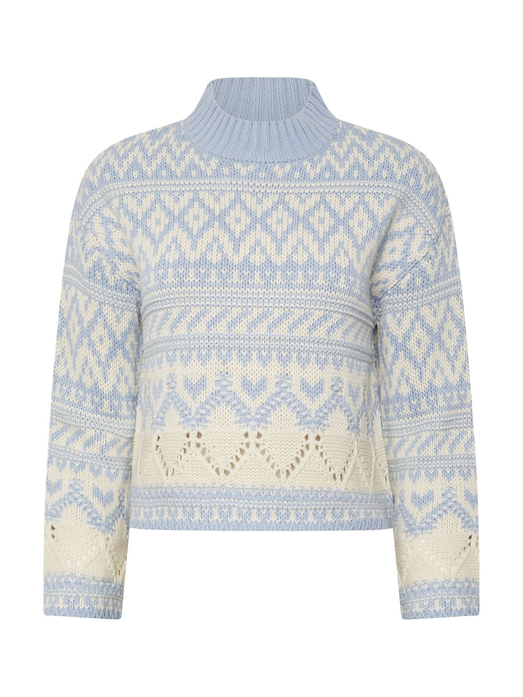 PixieGirl - Tenger - Trui met fairisle