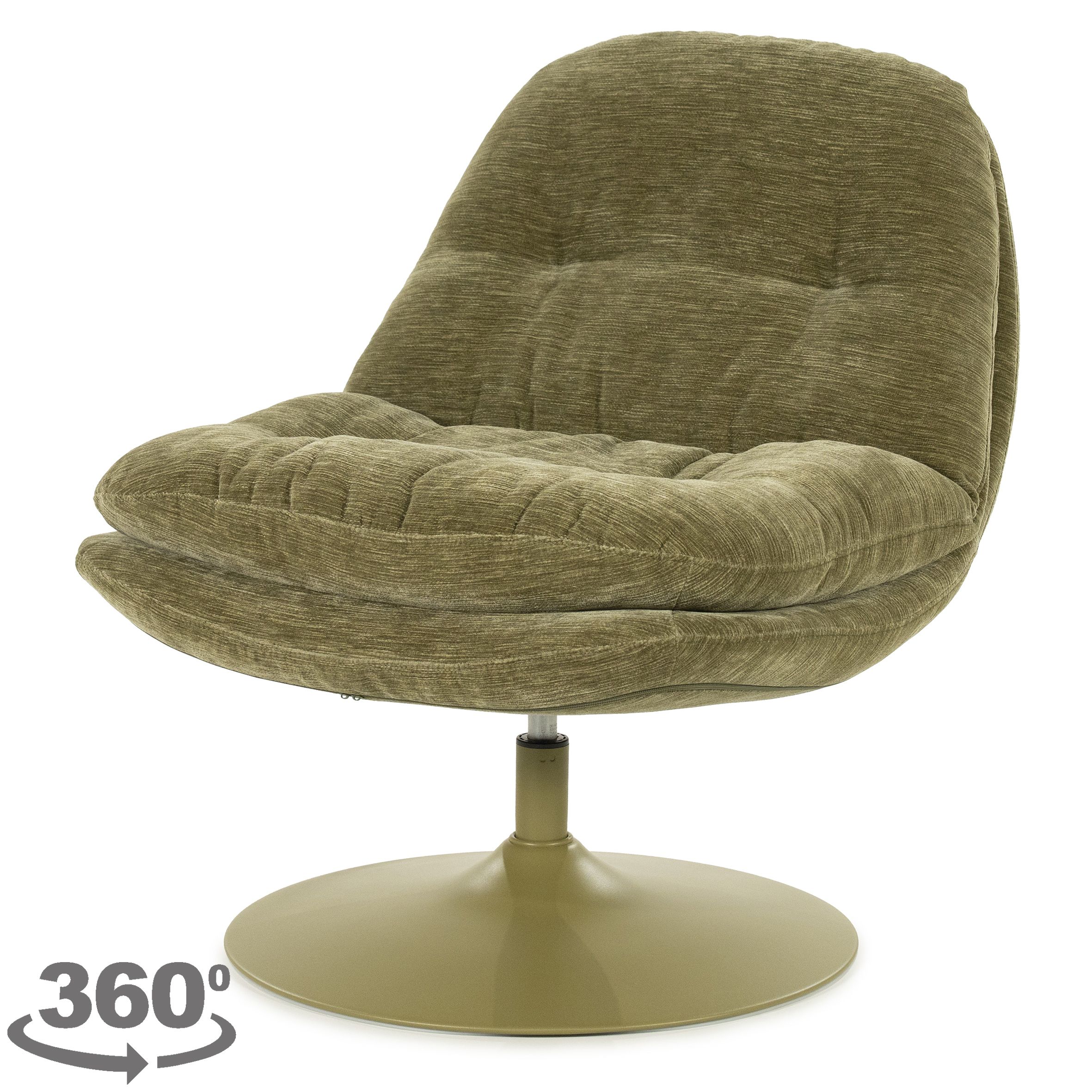 Fauteuil Groen 250364 Tromba B84 x D74 x H84 cm