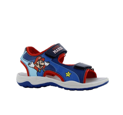 Super Mario Sandaler, Navy/Red