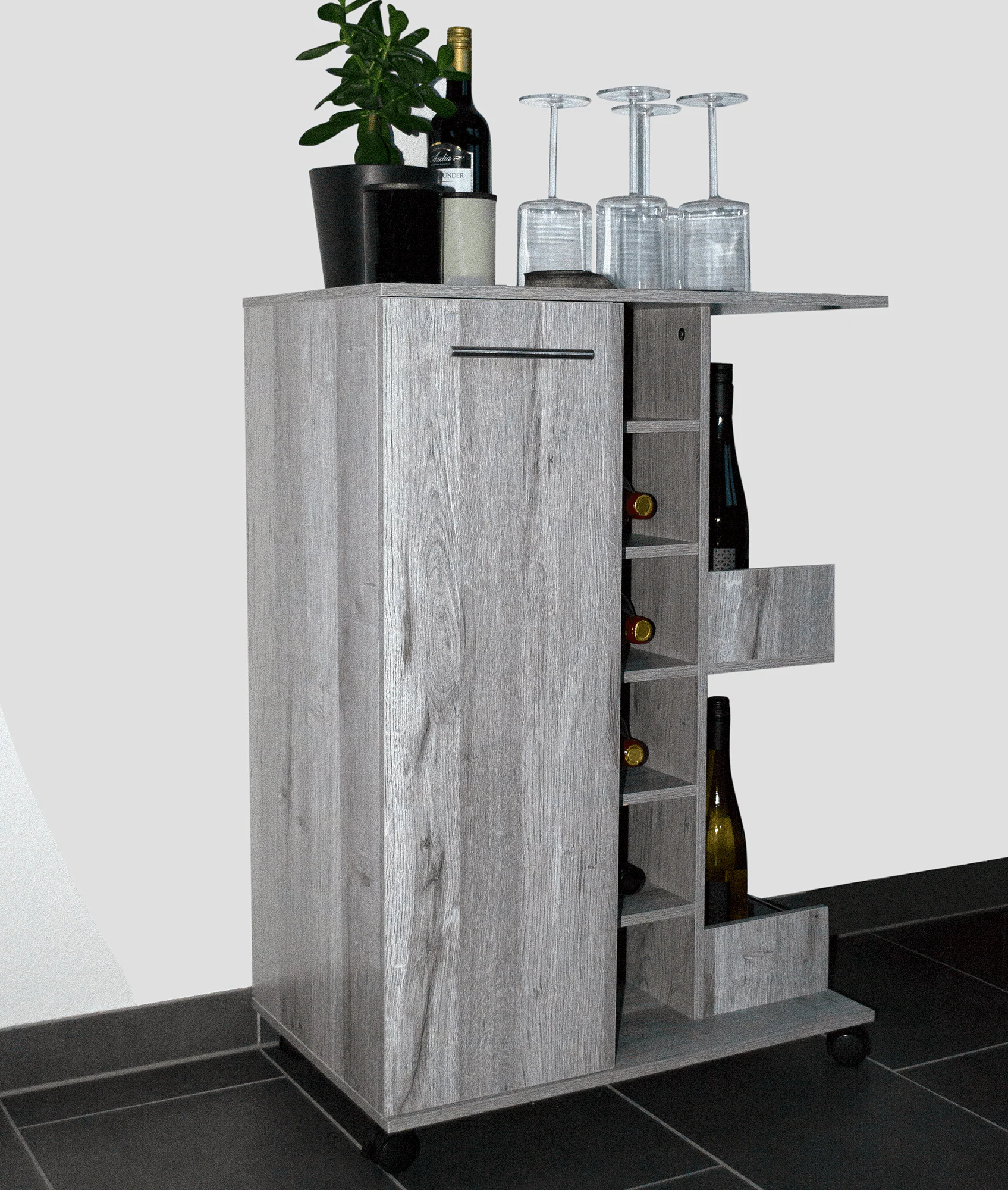 Better Home Schrank mit Rollen 37 x 60 x 82 cm