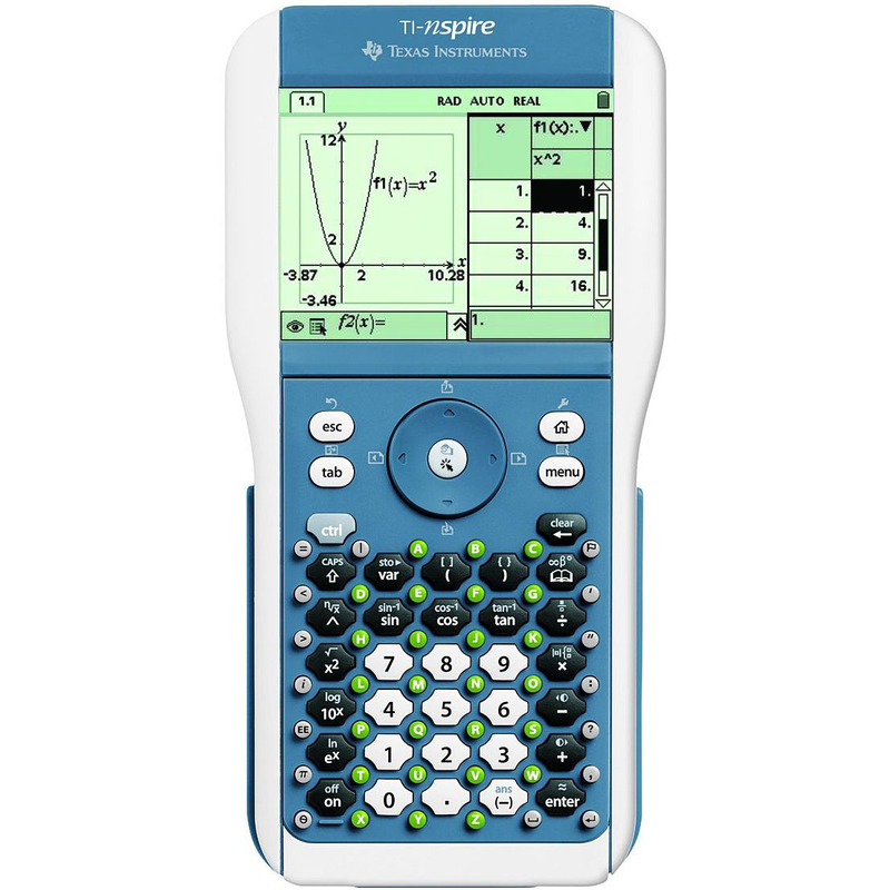Texas Instruments Grafikrechner TI-Nspire, blau/weiss