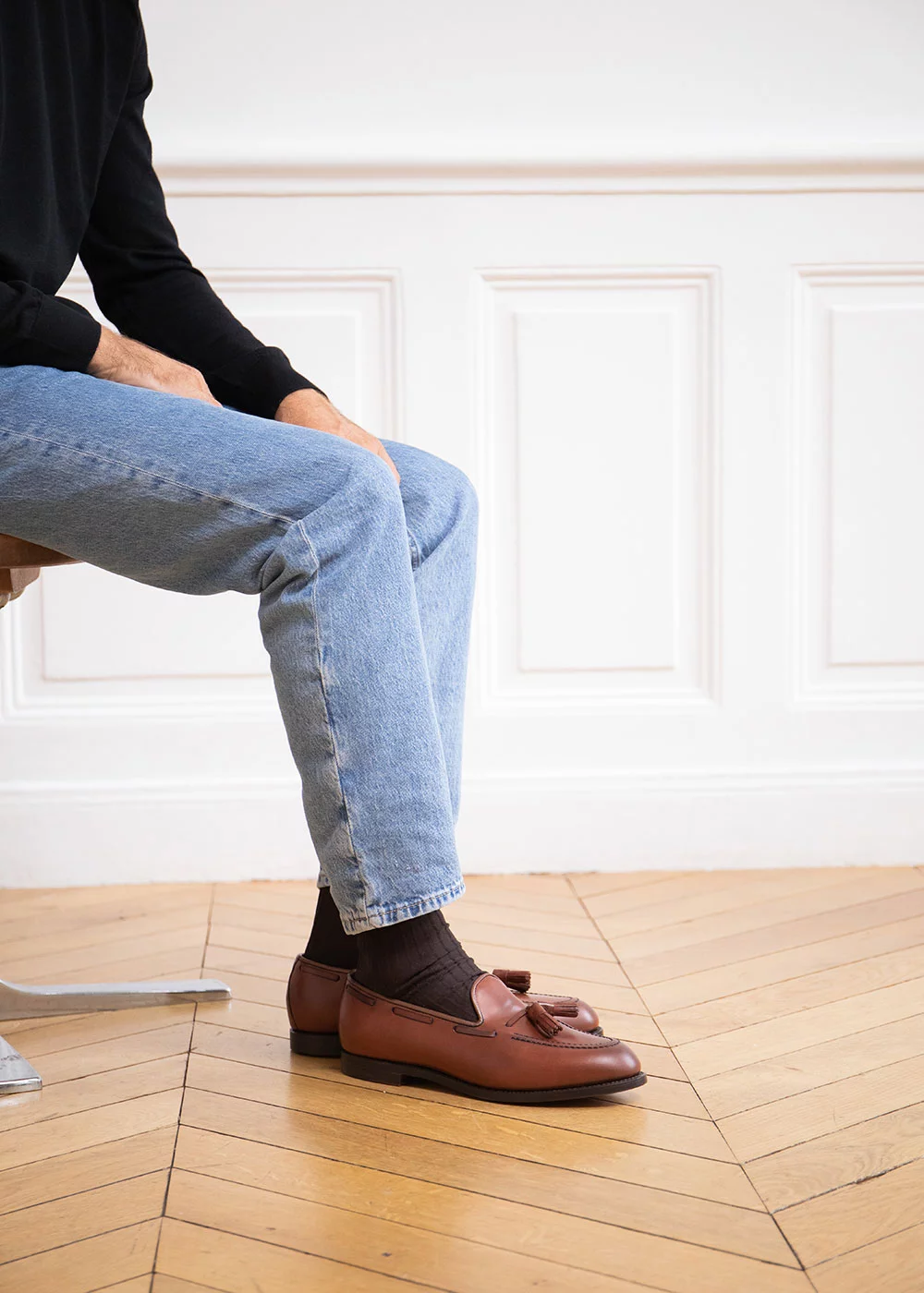 MOCASSIN CHELTENHAM II SPAZZOLATO MARRON