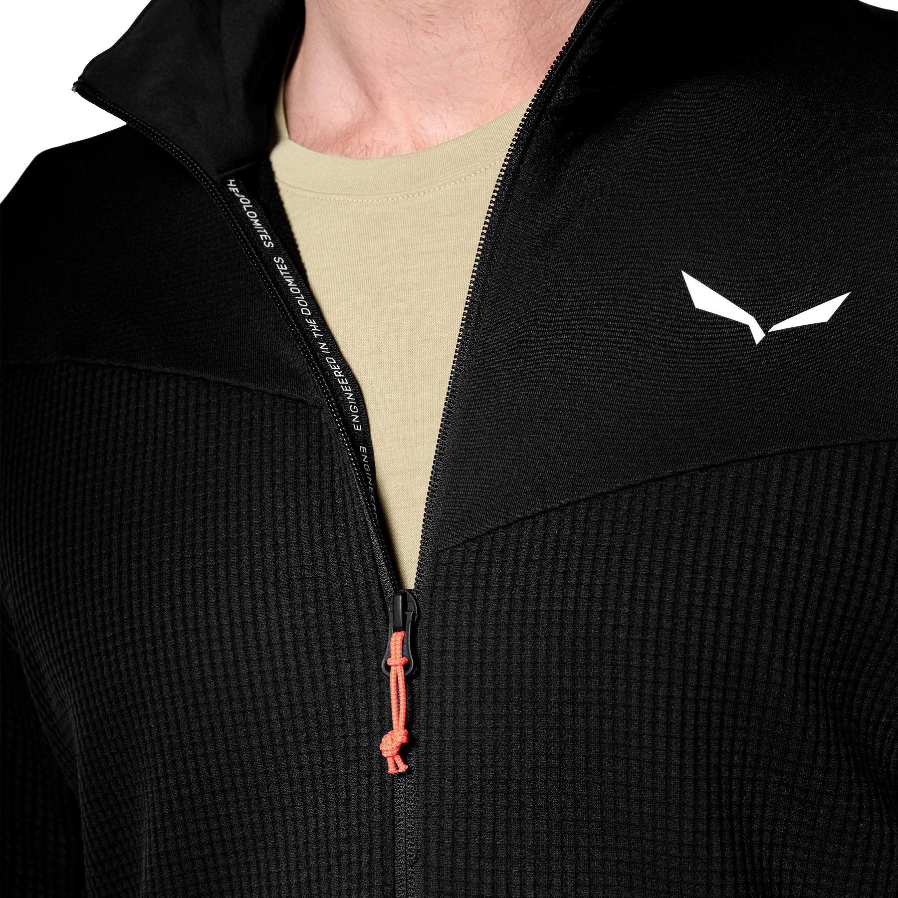 SALEWA Puez Waffle Hybrid Jacke Herren black out