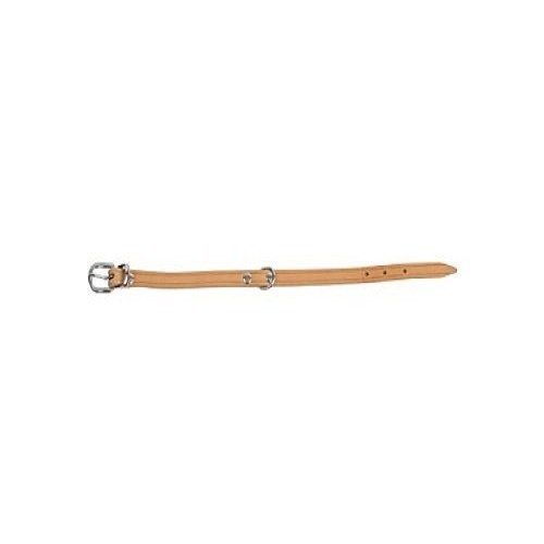 Coleira lisa Kerbl para cães, cor creme
