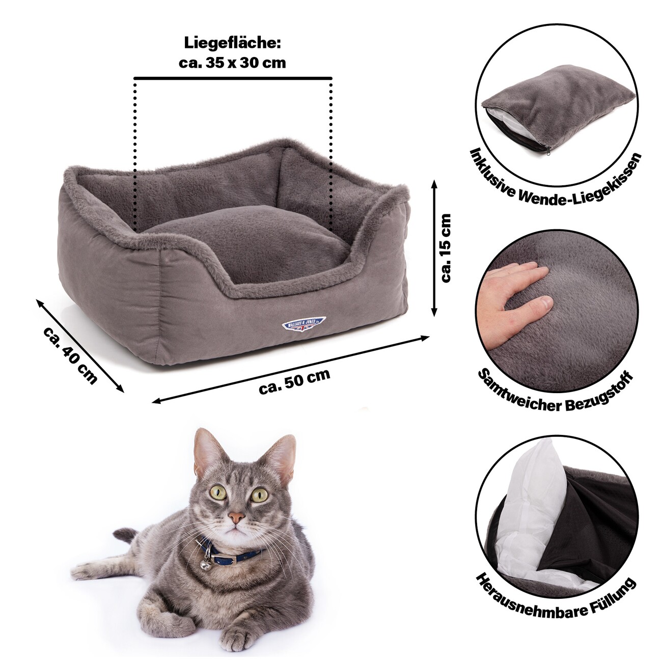 Wallace & Jones Katzenbett Harmony