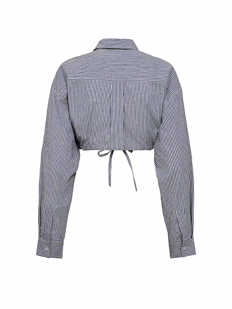 DESIGNERS REMIX Bluse Cropped Fit HARRIET hellblau