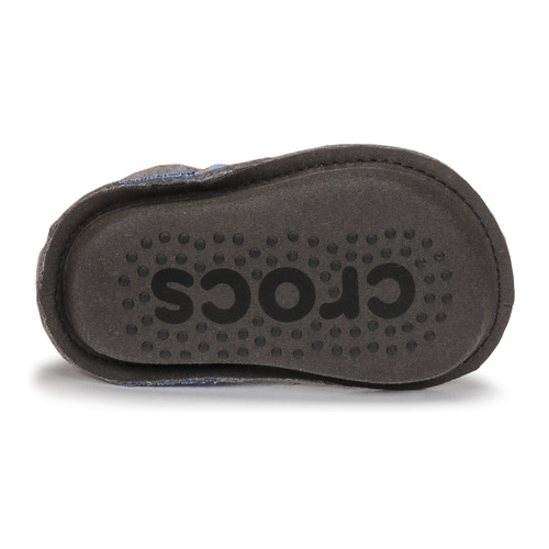 Crocs - CLASSIC SLIPPER K - Gris / Bleu