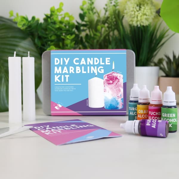 DIY Lysmarmorering Kit Gift Republic
