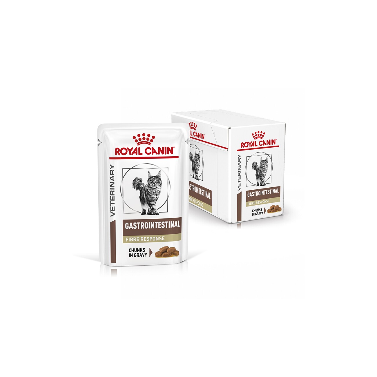 ROYAL CANIN Veterinary Gastrointestinal Fibre Response in Soße 12x85g