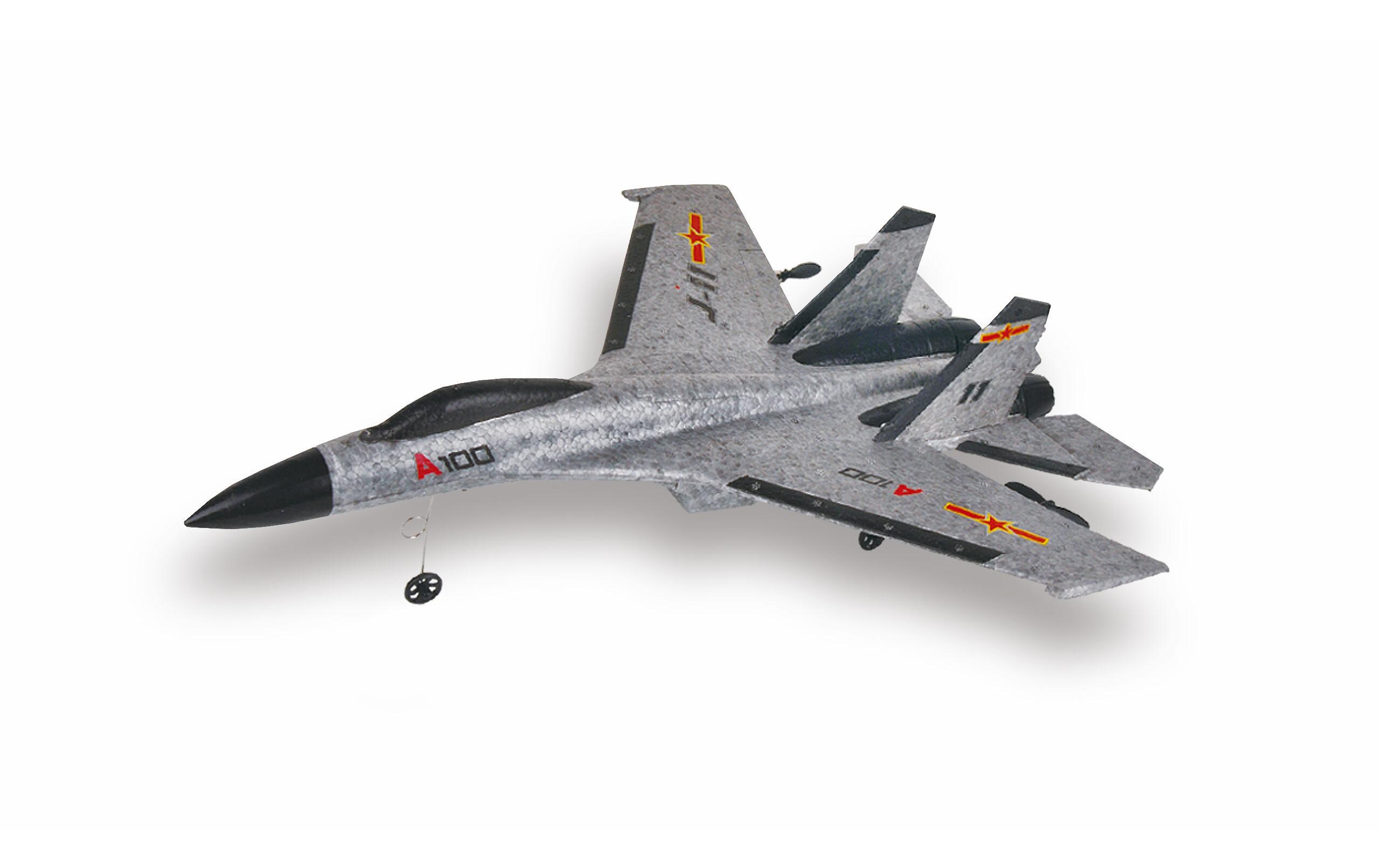 Flugzeug J-11 3-Kanal mit Gyro RTF2 Motoriges Einsteiger Flugzeug im Design eines Shenyang J-11 Jet's