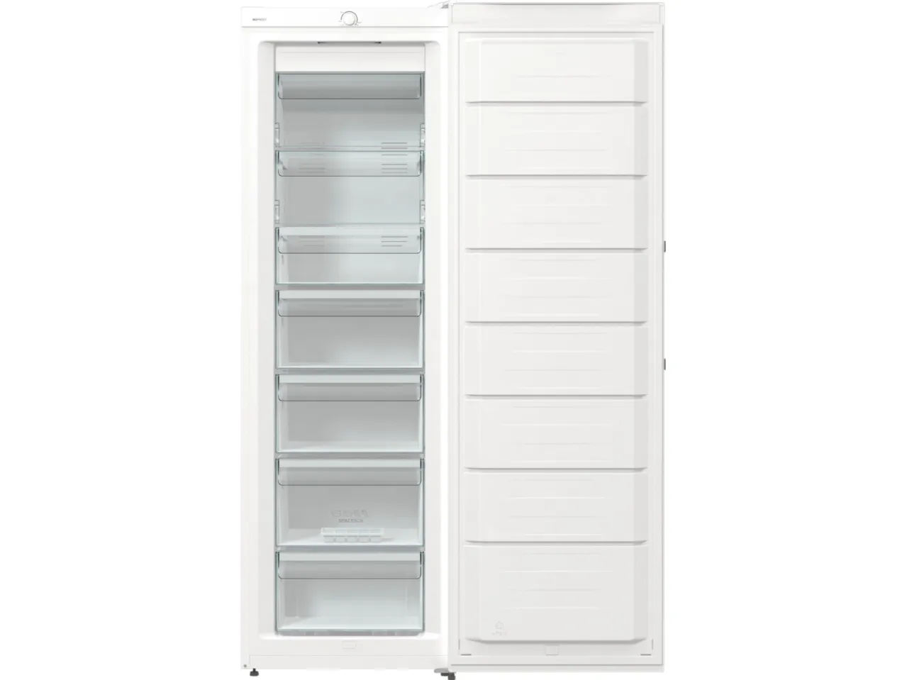 Gorenje Essential FN619EEW5 - Fryser - stående - bredde: 59.5 cm - dybde: 66.3 cm - højde: 185 cm - 280 liter - Klasse E - hvid
