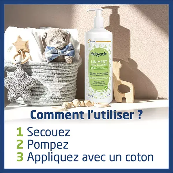 Pomada para Assaduras Babysoin Oleo-Limestone, Sem Perfume, Pacote com 2 x 750ml