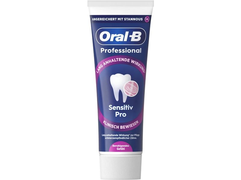 Oral-B Zahncreme Professional Sensitiv Pro 75 ml Zahnpasta mit Eukalyptus und Minze Geschmack