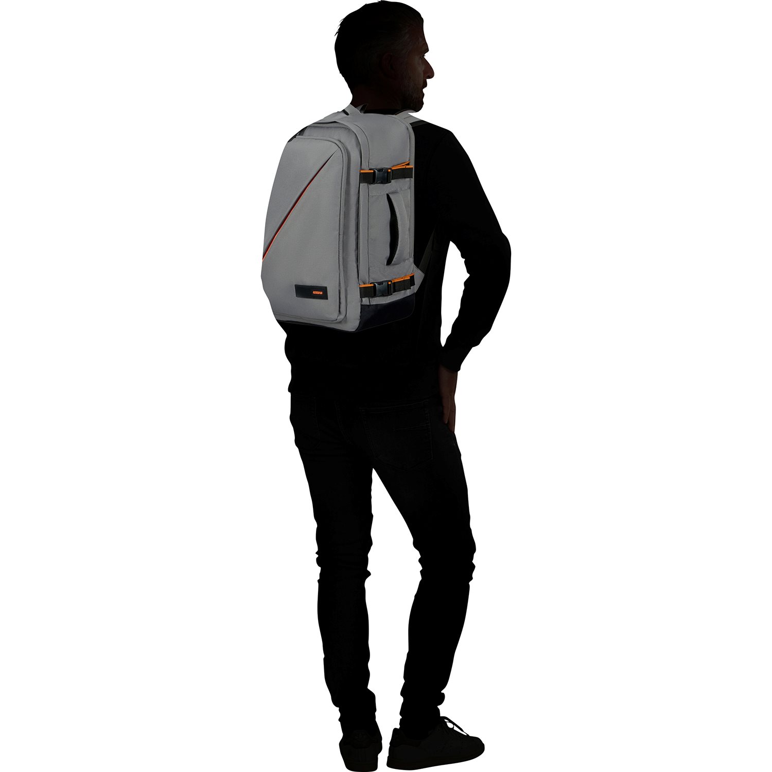 American Tourister Take2Cabin Casual Backpack M dark grey