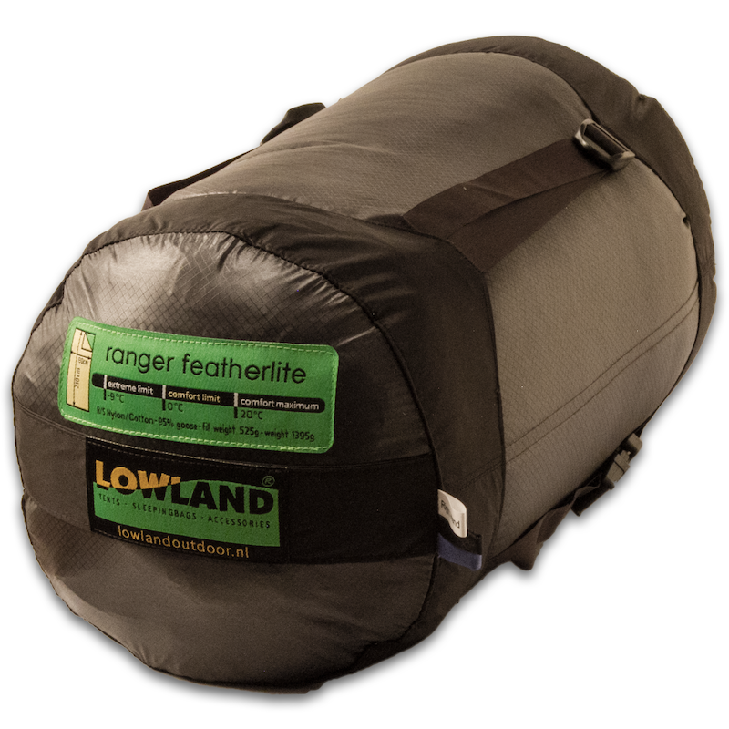 Lowland Outdoor Ranger Featherlite slaapzak