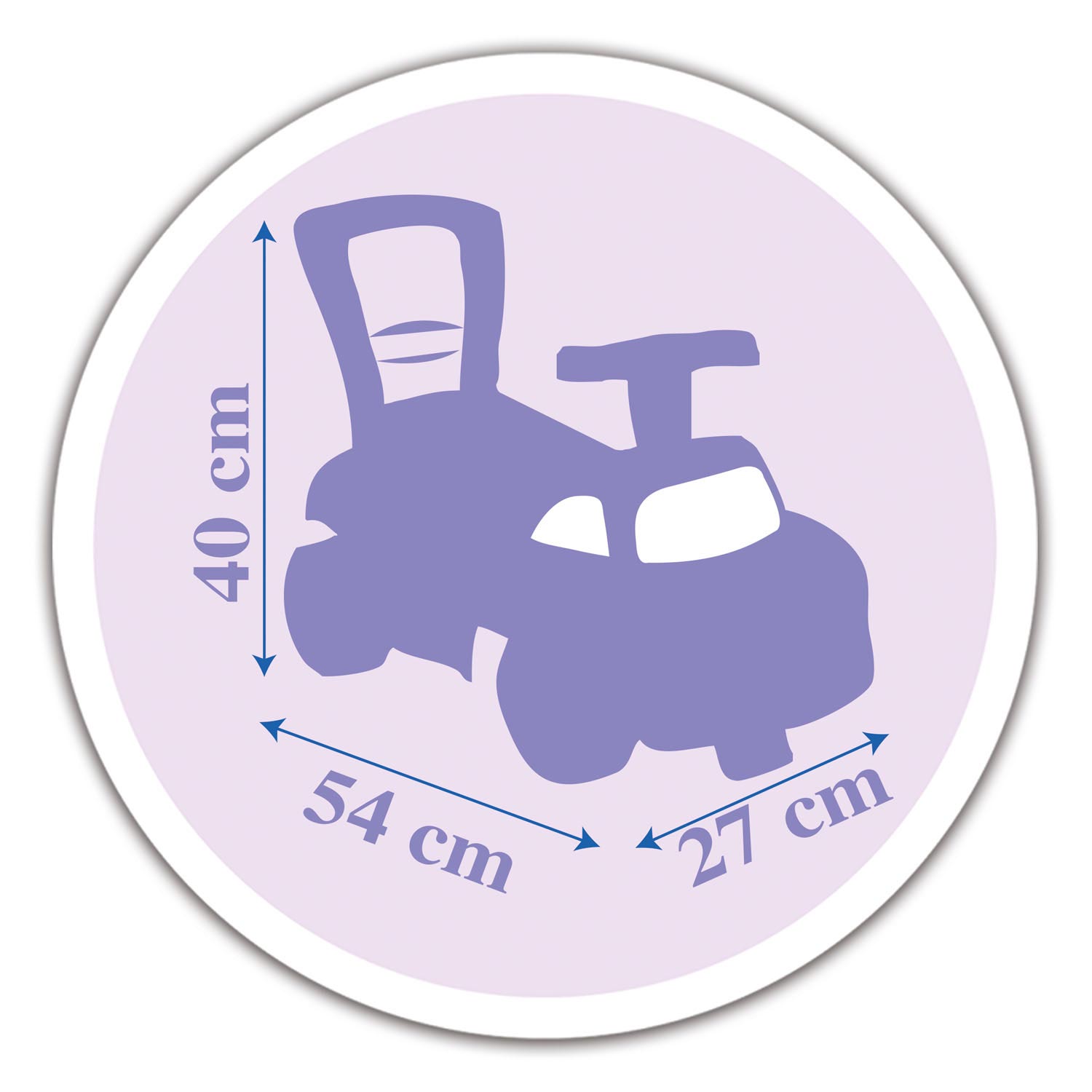 Smoby Frozen Auto Ride On