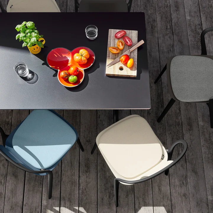 Vitra - Soft Seats Sitzkissen, Hopsak 20, green / ivory, Typ B