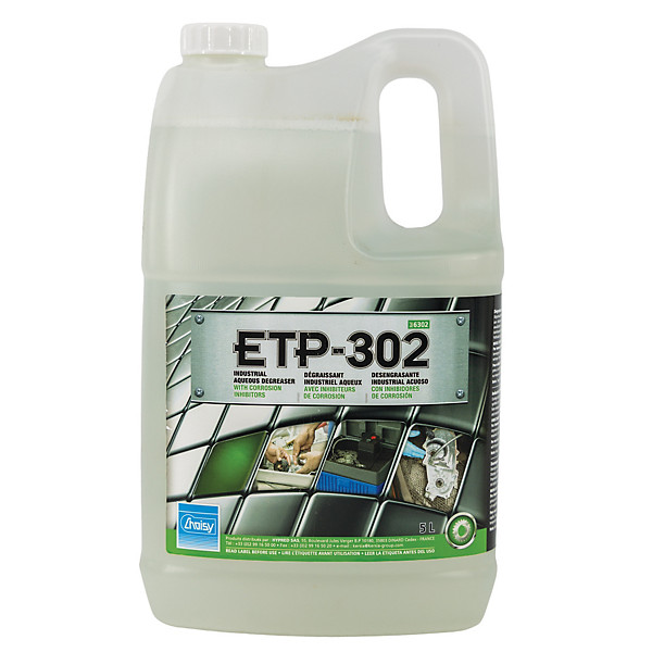Nettoyant dégraissant industriel aqueux ETP-302, lot de 2 bidons de 5 L