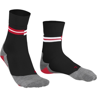 Falke RU5 Race Socken Black / Flames