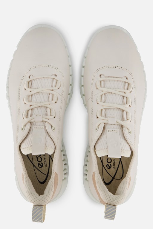 Ecco Gruuv Sneakers beige Leer